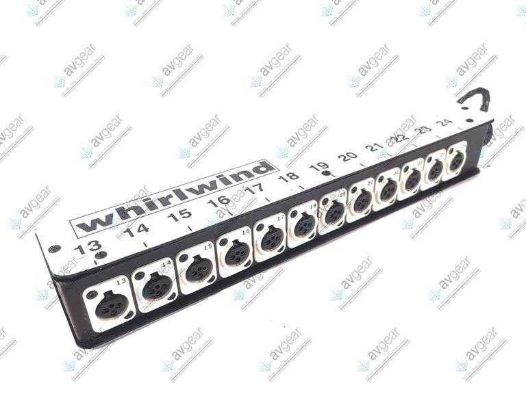 Whirlwind Mini 12 XLRF To W1IF Channel Audio Snake Box (White/Black)