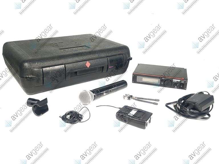 Shure ULXP4 Wireless Receiver Kit (J1: 554-590MHz) w/ Accessories in Hard Carry Case