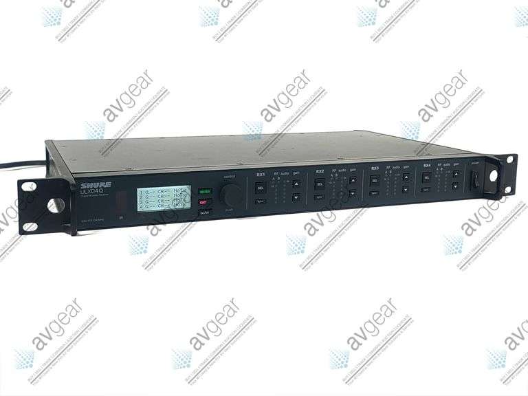 Shure ULXD4Q-G50 Quad Channel Digital Wireless Receiver (470 - 534 MHz)