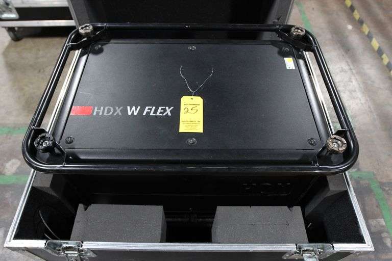 Barco HDX-W20 Flex Projector 20,000 Lumen, 1920 x 1200 Resolution, 3-Chip DLP Projector. Item includ