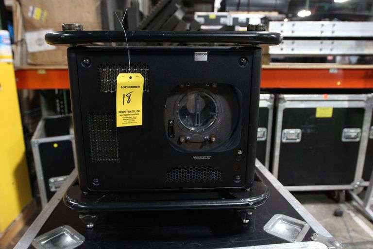 Barco HDX-W20 Flex Projector 20,000 Lumen, 1920 x 1200 Resolution, 3-Chip DLP Projector. Item includ