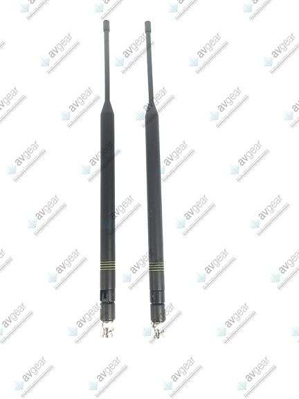 (2) Shure UA8 (470 - 542 MHz) 1/2 Wave Omnidirectional Antennas