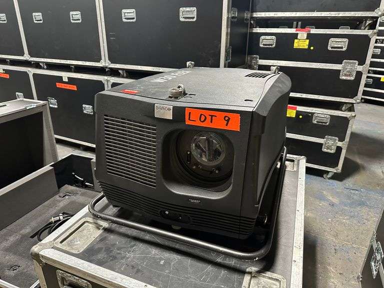 Barco HDF-W30 Flex Projector 30,000 Lumen, 1920 x 1200 Resolution, 3-Chip DLP Projector. Item includ