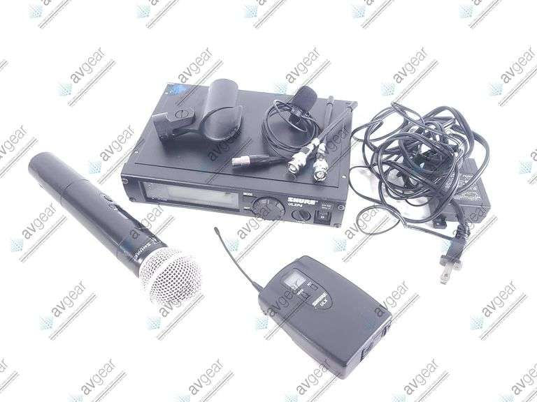 Shure ULXP4 Wireless Receiver Kit (J1: 554-590MHz) w/ Accessories in Hard Carry Case