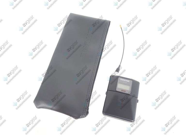Shure ULXD1-G50 Bodypack Transmitter (G50: 470-534 MHz) in Soft Pouch