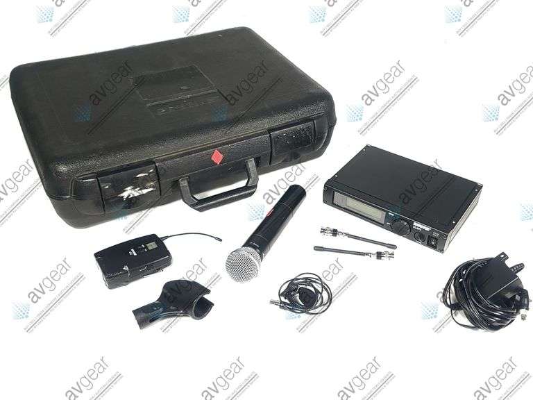 Shure ULXP4 Wireless Receiver Kit (J1: 554-590MHz) w/ Accessories in Hard Carry Case