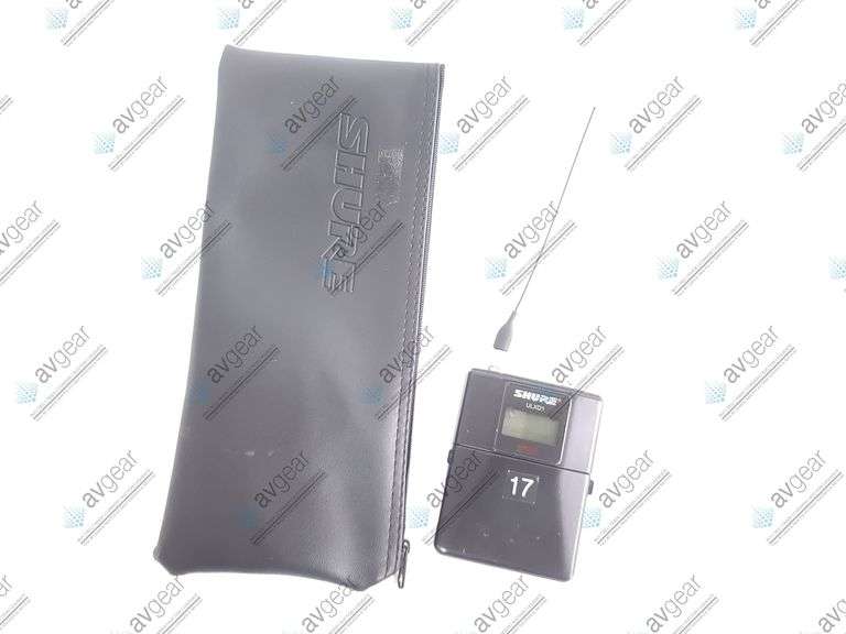 Shure ULXD1-G50 Bodypack Transmitter (G50: 470-534 MHz) in Soft Pouch