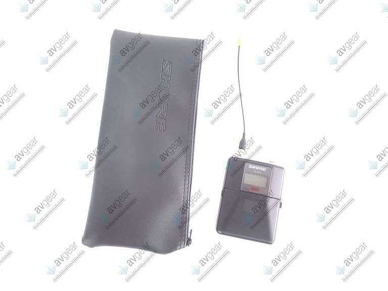 Shure ULXD1-G50 Bodypack Transmitter (G50: 470-534 MHz) in Soft Pouch