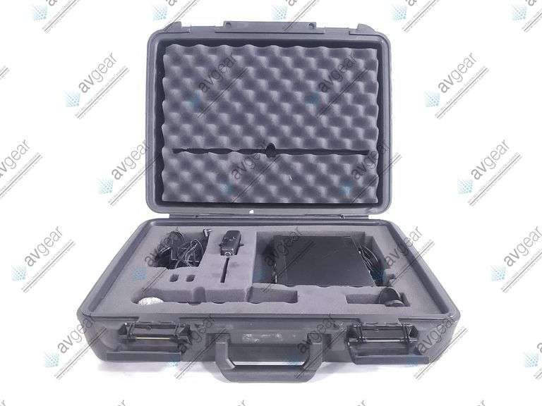 Shure ULXP4 Wireless Receiver Kit (J1: 554-590MHz) w/ Accessories in Hard Carry Case