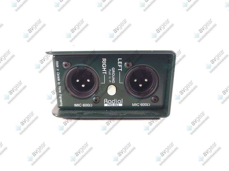 Radial Engineering Pro AV2 Multi-Media DI Box