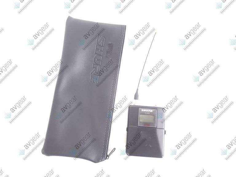 Shure ULXD1-G50 Bodypack Transmitter (G50: 470-534 MHz) in Soft Pouch