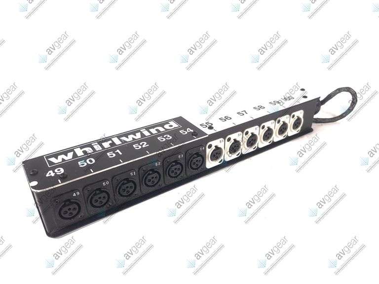 Whirlwind Mini 12 XLRF To W1IF Channel Audio Snake Box (White/Black)