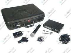 Shure ULXP4 Wireless Receiver Kit (J1: 554-590MHz) w/ Accessories in Hard Carry Case