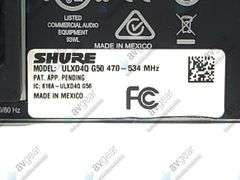 Shure ULXD4Q-G50 Quad Channel Digital Wireless Receiver (470 - 534 MHz)