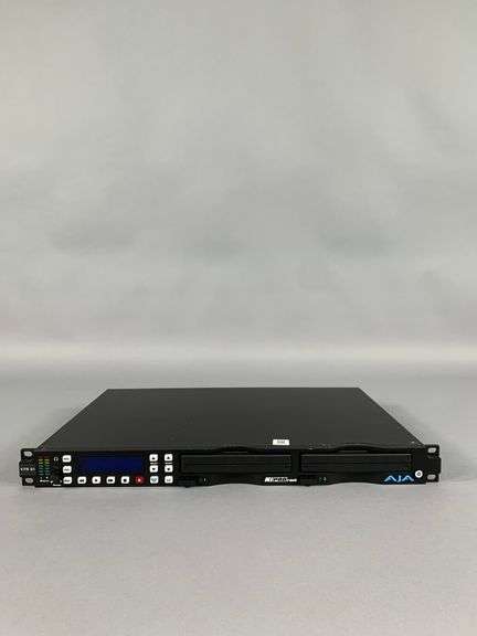 AJA Ki-Pro-Rack comes with 2 KISTOR500USB-R0 drives.