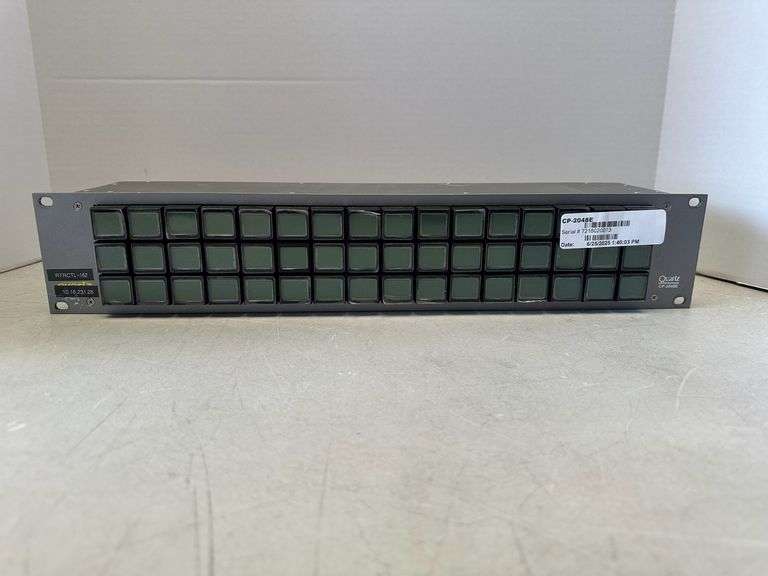 Evertz CP-2048E Evertz CP-2048E 2RU 48-Button Router Control Panel ...