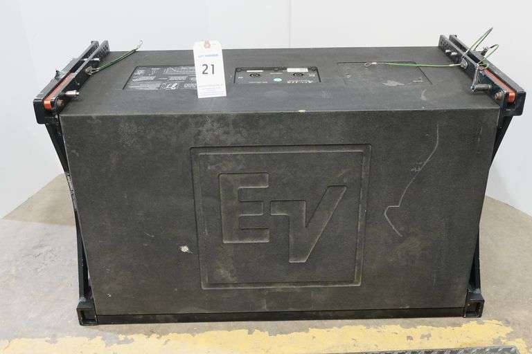 Electro-Voice EV XLC-118 High-Output Subwoofer Line-Array Element w/Rigging Frame -No Wheeled Base B