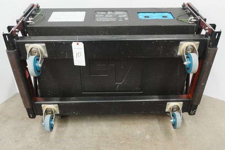 Electro-Voice EV XLC-127DVX 3-Way Passive Line Array Speaker w/Rigging Frame & Base Wheel Board & Ca