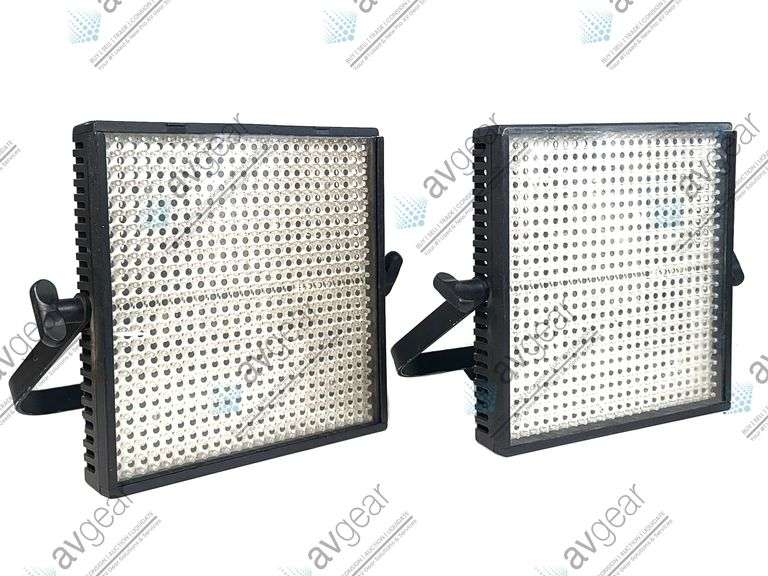 (2) Litepanels 1X1LS Led Panels Daylight-Flood w/ Mounting Bracket