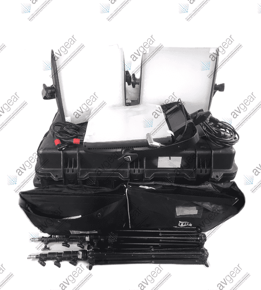 (3) Litepanels Astra 1x1 Bi-Color LED Panels in Pelican iM3075 Pull Behind Case