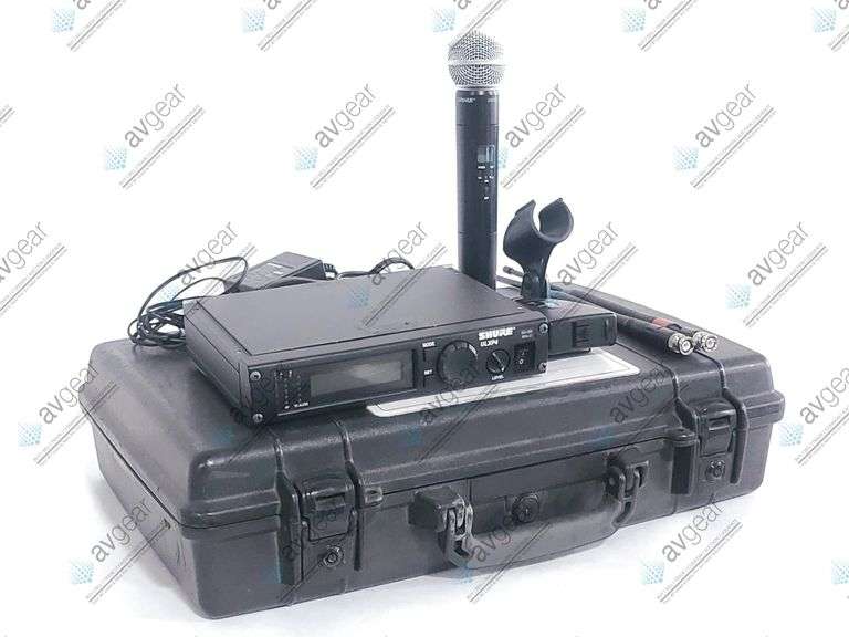 Shure ULXP4 Wireless Receiver Kit (G3: 470-506MHz) w/ Accessories in Pelican 1490 Case