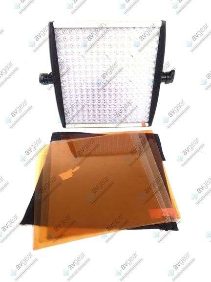 Litepanels Astra 1x1 Bi-Color LED Light, Tungsten-Daylight w/ PSU, Anton Bauer Gold Battery Mount, M