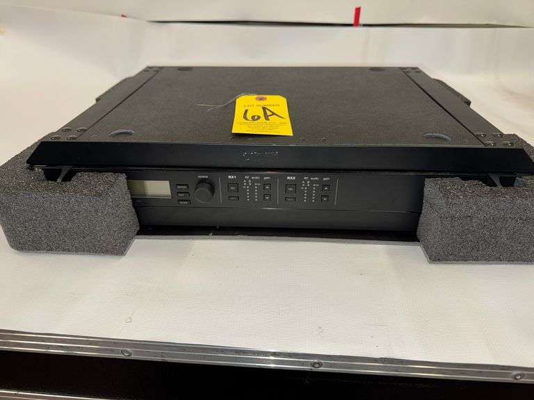 Shure ULXD4D Dual Wireless Receiver,(2) Shure ULXD1 Transmitters, H50 Freq,(2) Shure Beta 87A Mics, 