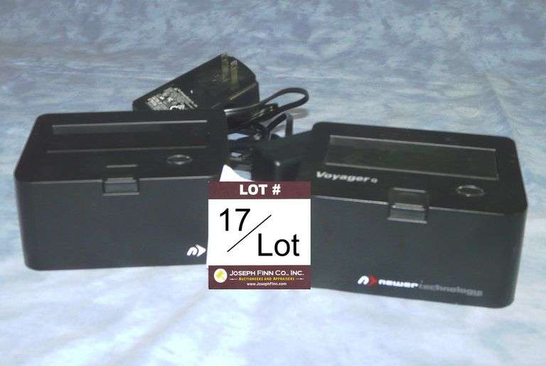 Lot (1) Newer Technology Voyager Q Quad-Interface Drive Dock with Power Supply and (1) NewerTech Voy