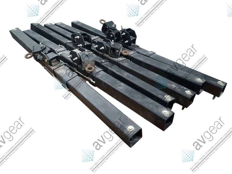 Fly Bars (Lot of 6) Custom Fly Bars w/ Fly Mounting Hardware - Joseph Finn Co., Inc.