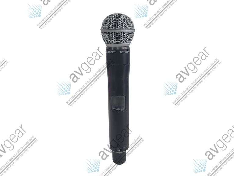 Shure UR2 Wireless Handheld Transmitter w/ Shure Beta 58A Capsule (H4: 518 - 578 MHz)