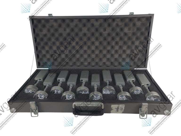 (10) Fuel Lighting Angle Light M- Modular Spotlights in Hard Travel Case