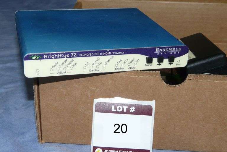 Ensemble Designs BrightEye 72 3G/HD/SD SDI to HDMI Converter with Power Supply