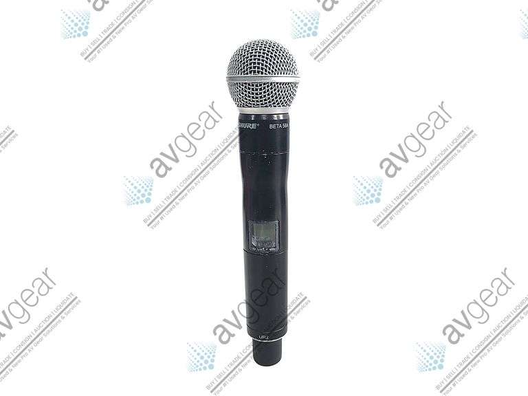 Shure UR2 Wireless Handheld Transmitter w/ Shure Beta 58A Capsule (H4: 518 - 578 MHz)