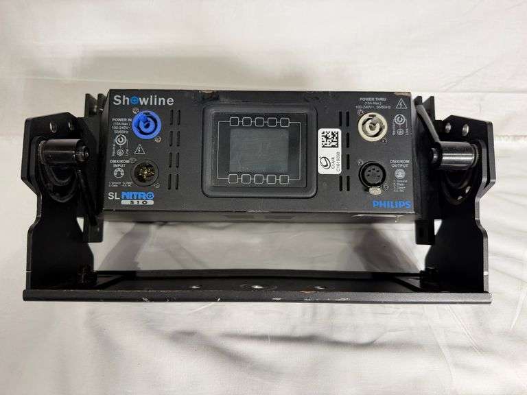 (10) Phillips SL510 Nitro Strobe Lights, Portable & Stackable Road Case  22.5" x 45" x 40"H