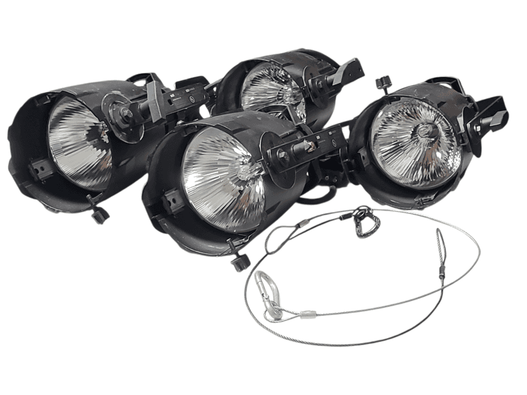 (4) ETC Source Four 750 Par Lights w/ Clamps