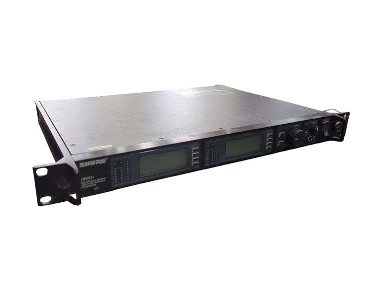 Shure UR4D+ Dual Wireless Receiver [G1 470-530MHz]