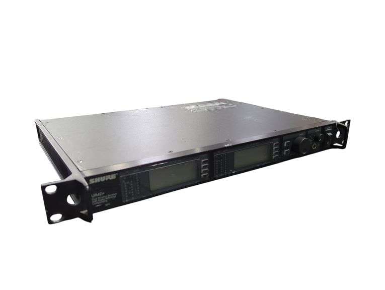 Shure UR4D+ Dual Wireless Receiver [G1 470-530MHz]