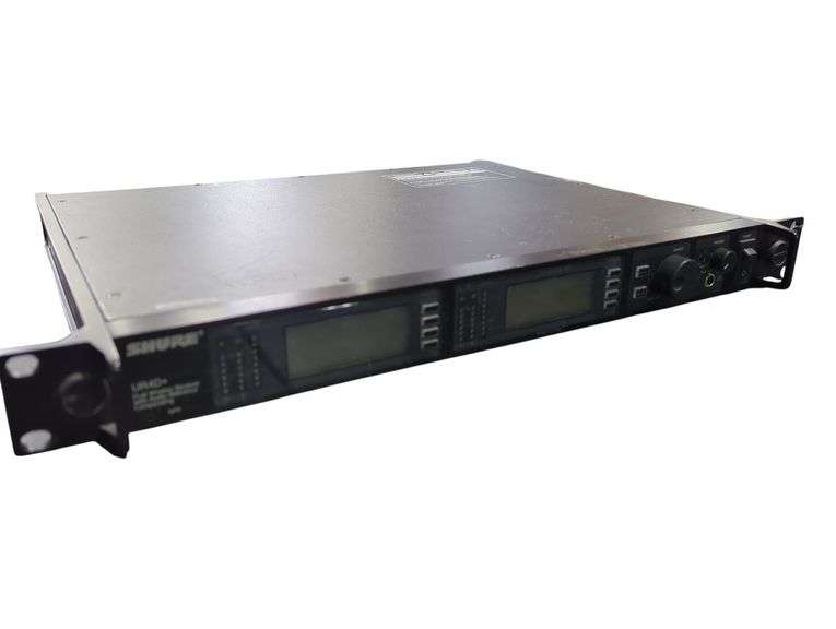 Shure UR4D+ Dual Wireless Receiver [G1 470-530MHz]