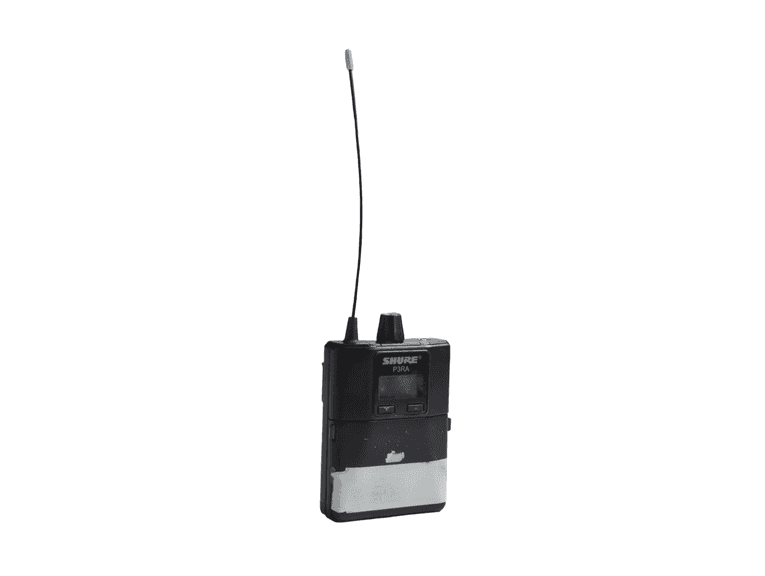 Shure P3RA Professional Wireless Bodypack Receiver (488-512) MHz