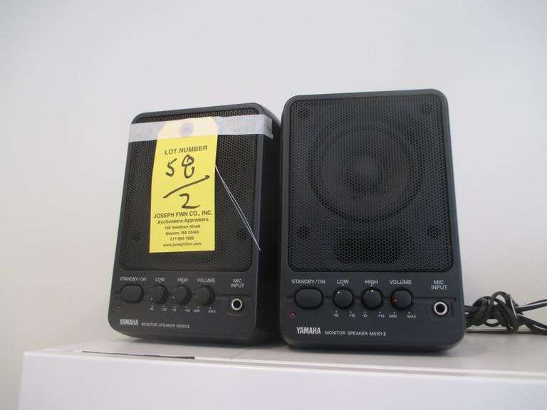 Pair of Yamaha MS101 II Speakers