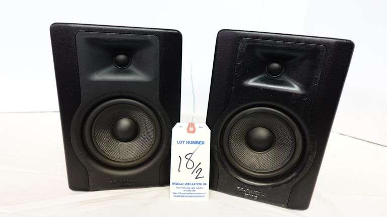 M-Audio BX5 D3 5" Powered Studio Monitor Speakers-Pair