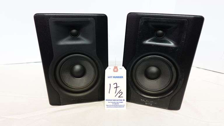 M-Audio BX5 D3 5" Powered Studio Monitor Speakers-Pair