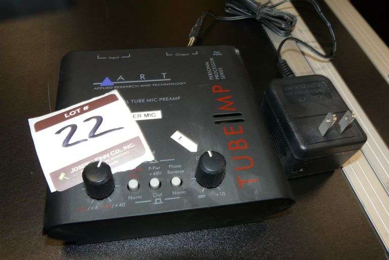 ART Tube MP Professional Tube Mic Preamp with Power Supply