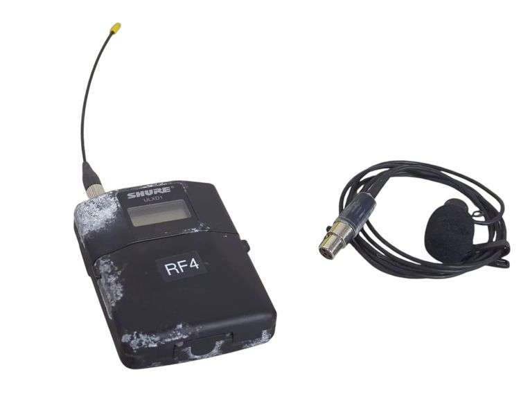 Shure ULXD1-G50 Beltpack Transmitter (470-534 MHz) w/ Shure Mic