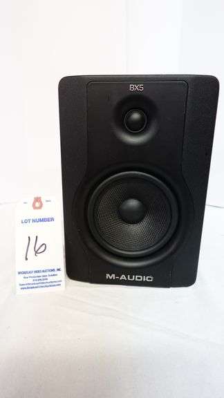 M-Audio BX5 D2 5" Powered Studio Monitor Speakers-Single