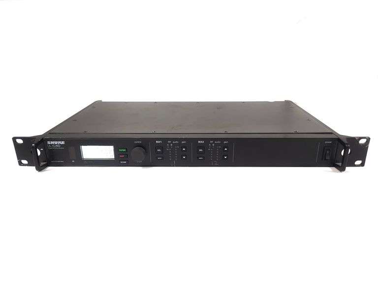 Shure ULXD4D-G50 Dual Channel Digital Wireless Receiver G50 (470-534 MHz)
