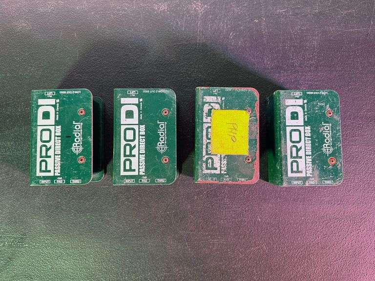 Lot 4: Radial PRODI, 1 Channel Passive Direct Box