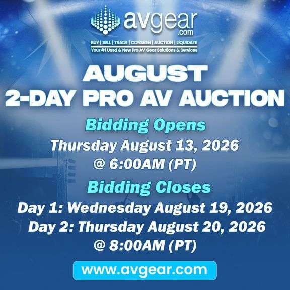 August Auction!!!