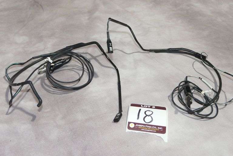 Lot (2) Countryman Isomax Headset Microphones