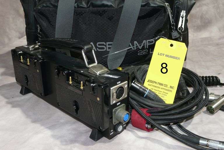 Anton Bauer QBH-HD Quad Battery Holder/Multi-Voltage Power Distributor with Assorted Cables in Carry